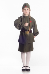Детские костюмы - Костюм Маленькая боевая подруга
