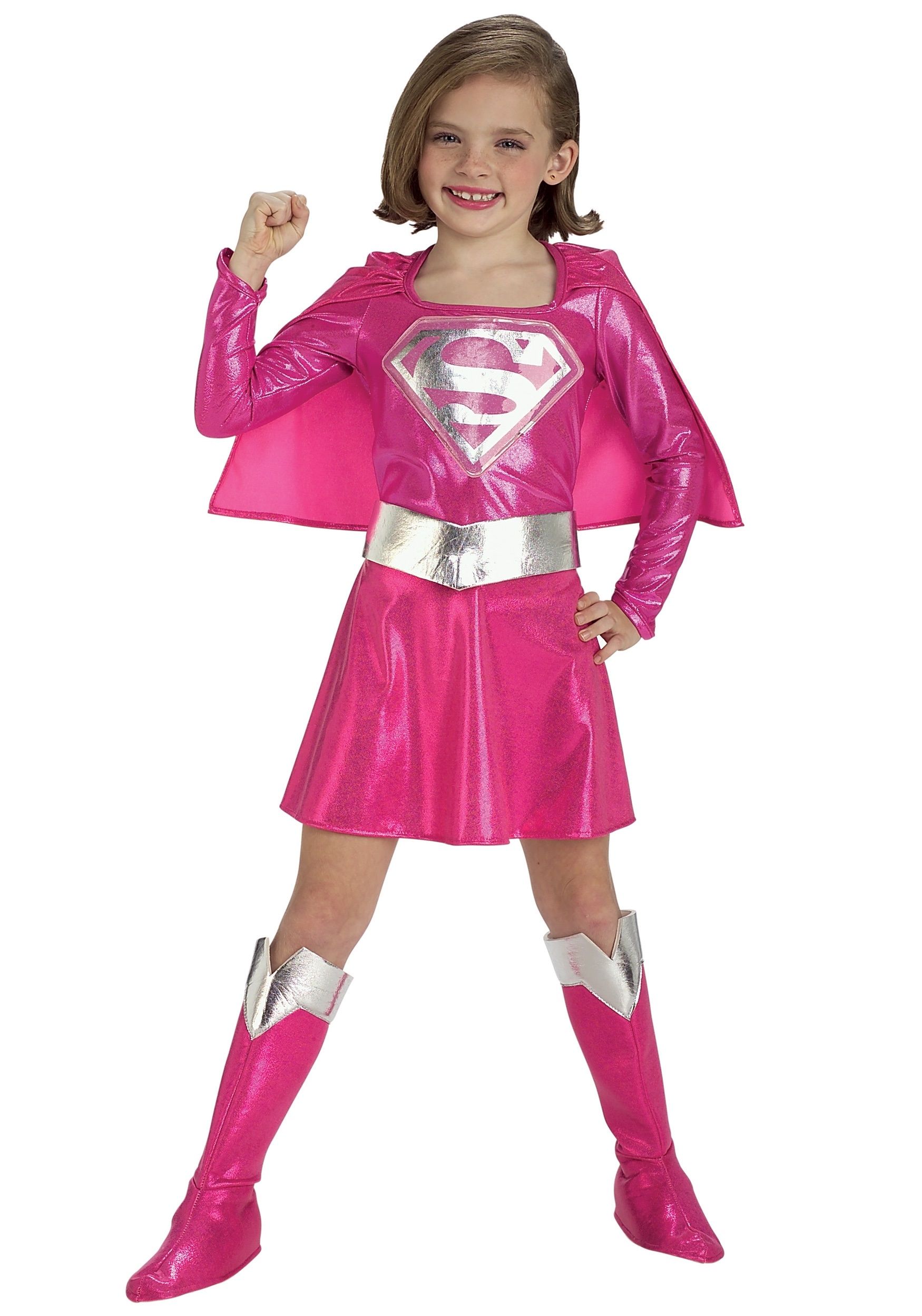 Заказать костюм. Костюм Супергерл для девочек. Костюм Супергерл розовый детский. Костюмы для девочек 10 лет. Костюм супер блестки для девочки.